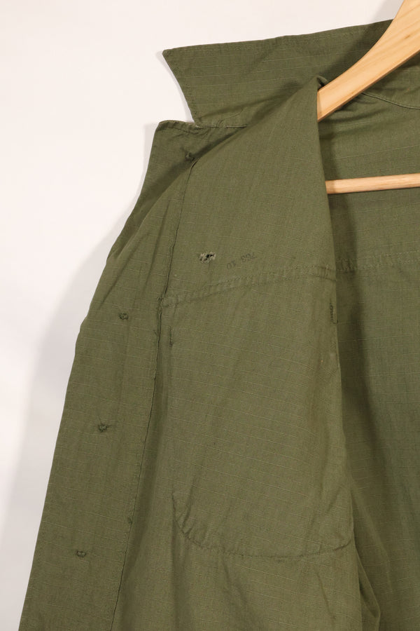 เสื้อแจ็คเก็ต Jungle Fatigue มือสอง รุ่น 4th Model ฤดูใบไม้ผลิ/ฤดูร้อน ปี 1968