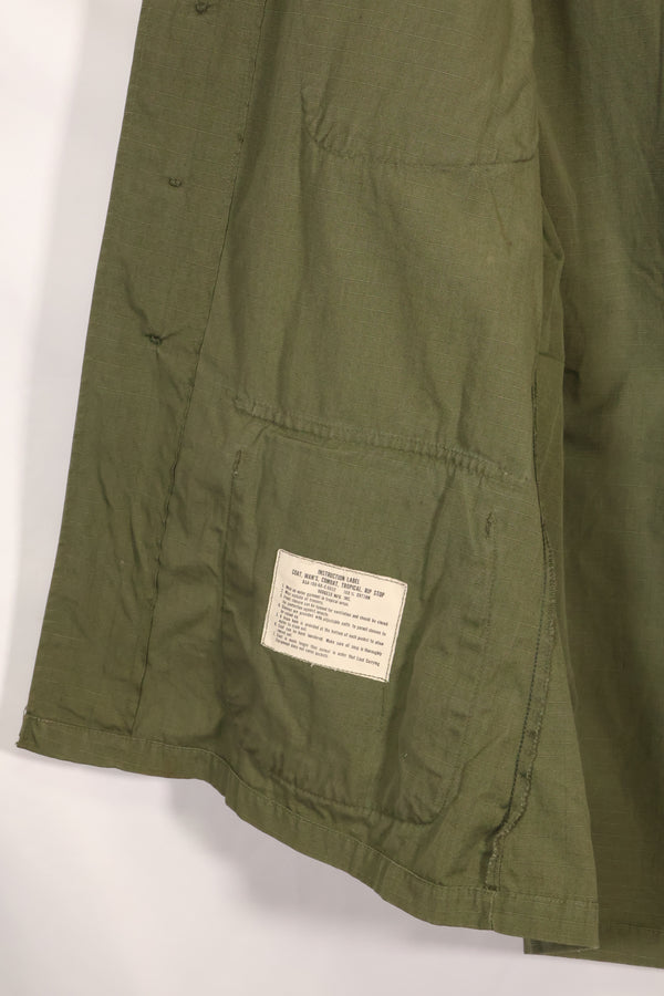 เสื้อแจ็คเก็ต Jungle Fatigue มือสอง รุ่น 4th Model ฤดูใบไม้ผลิ/ฤดูร้อน ปี 1968