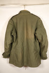 1960年代前半ロット　M-R　アメリカ軍　M51　フィールドジャケット　ライナー付き　中古品