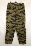 Real dead stock Okinawa Tiger Tiger stripe US cut pants US-S with Okinawa Inspected stamp B
