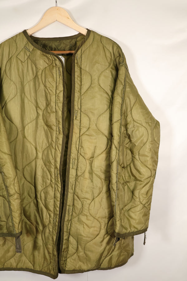 1982 contract MEDIUM M65 fishtail parka liner, good condition, used.