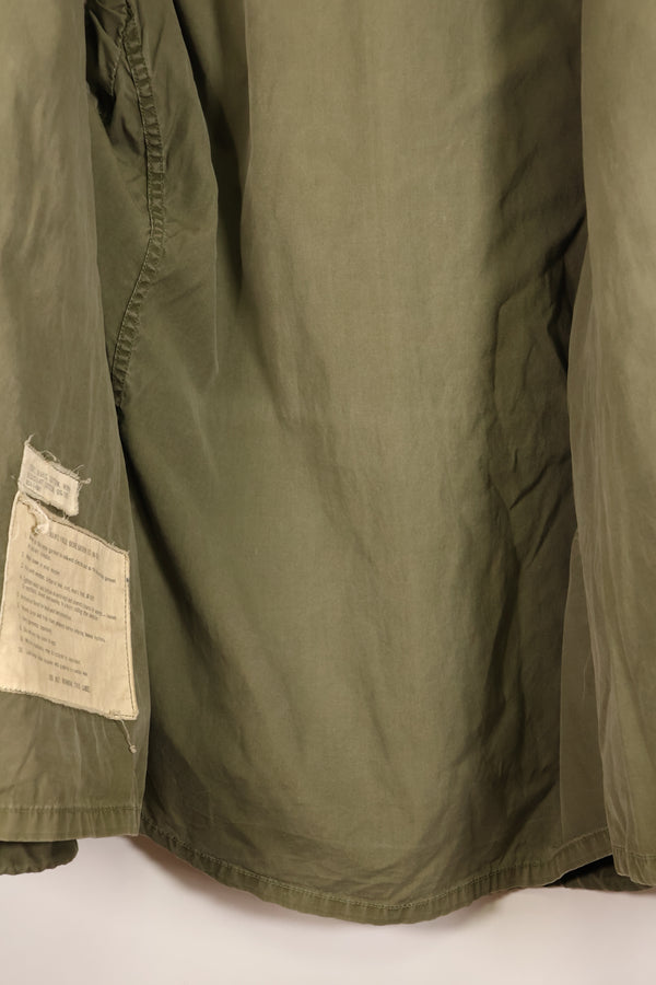 1960年代前半ロット　M-R　アメリカ軍　M51　フィールドジャケット　ライナー付き　中古品