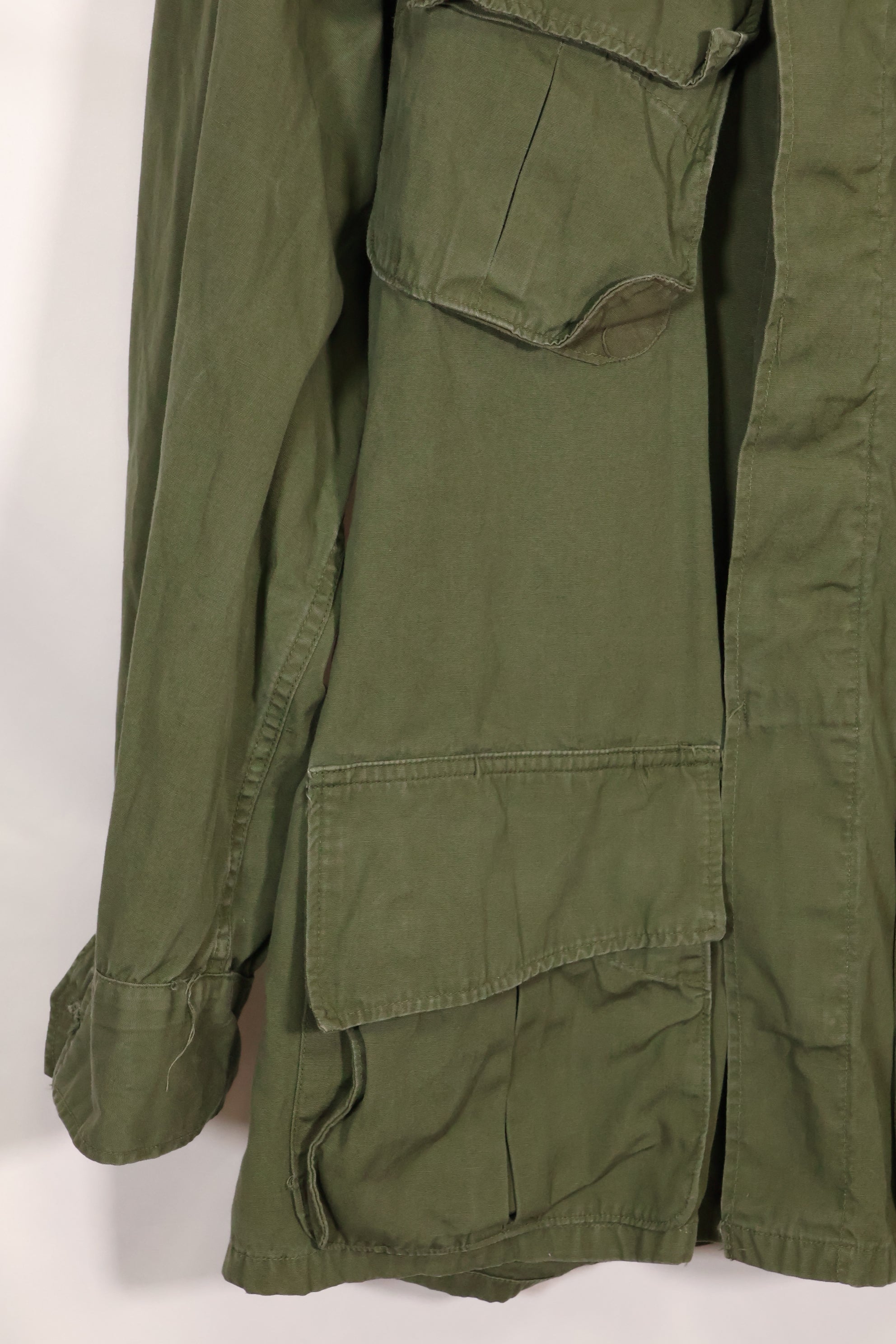เสื้อแจ็คเก็ต Jungle Fatigue รุ่น SR 2nd Model ประมาณปี 1966-67 (ไม่มี Epaulettes) - มือสอง