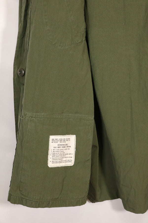 เสื้อแจ็คเก็ต Jungle Fatigue รุ่น SR 2nd Model ประมาณปี 1966-67 (ไม่มี Epaulettes) - มือสอง