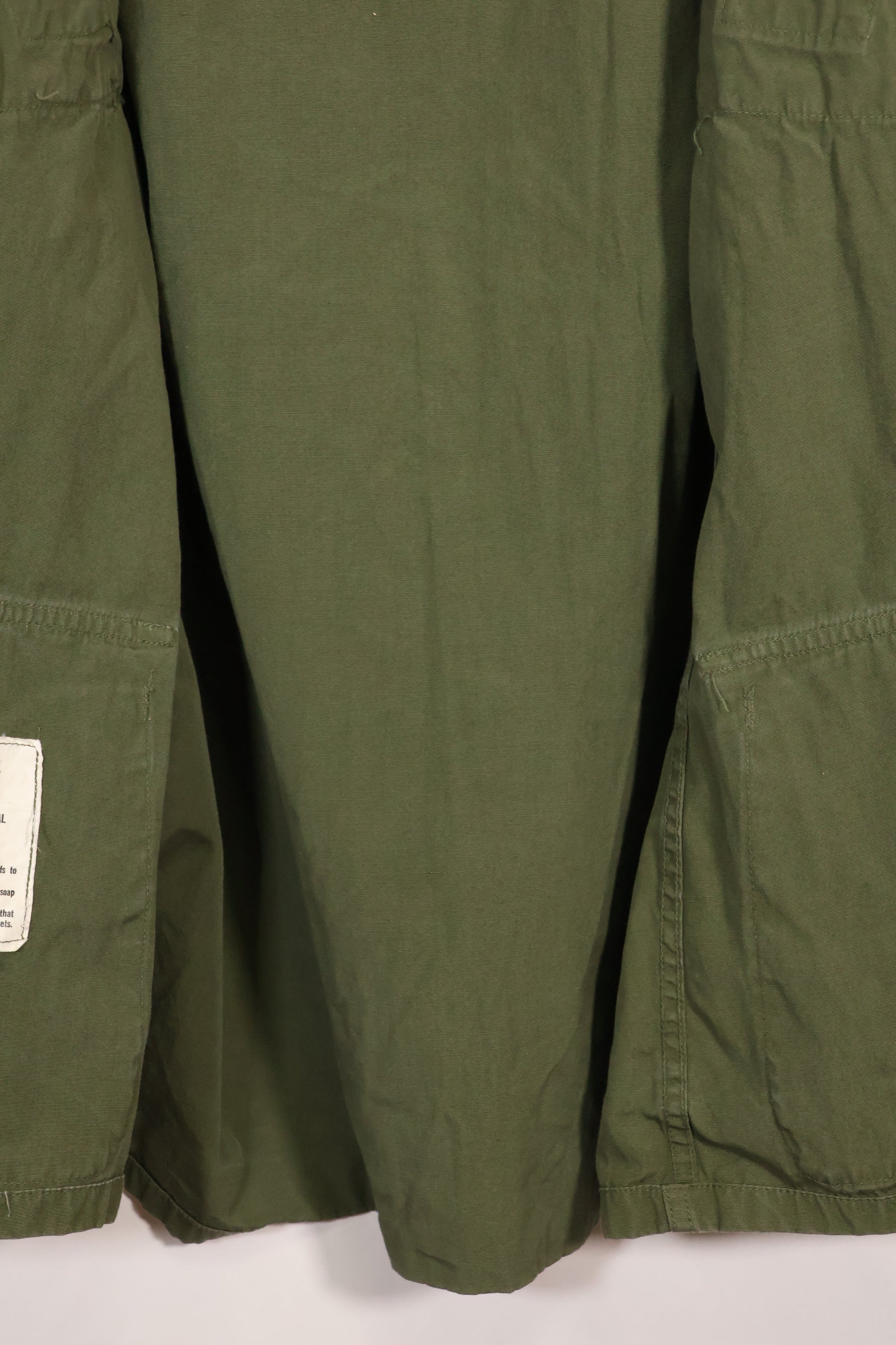 เสื้อแจ็คเก็ต Jungle Fatigue รุ่น SR 2nd Model ประมาณปี 1966-67 (ไม่มี Epaulettes) - มือสอง