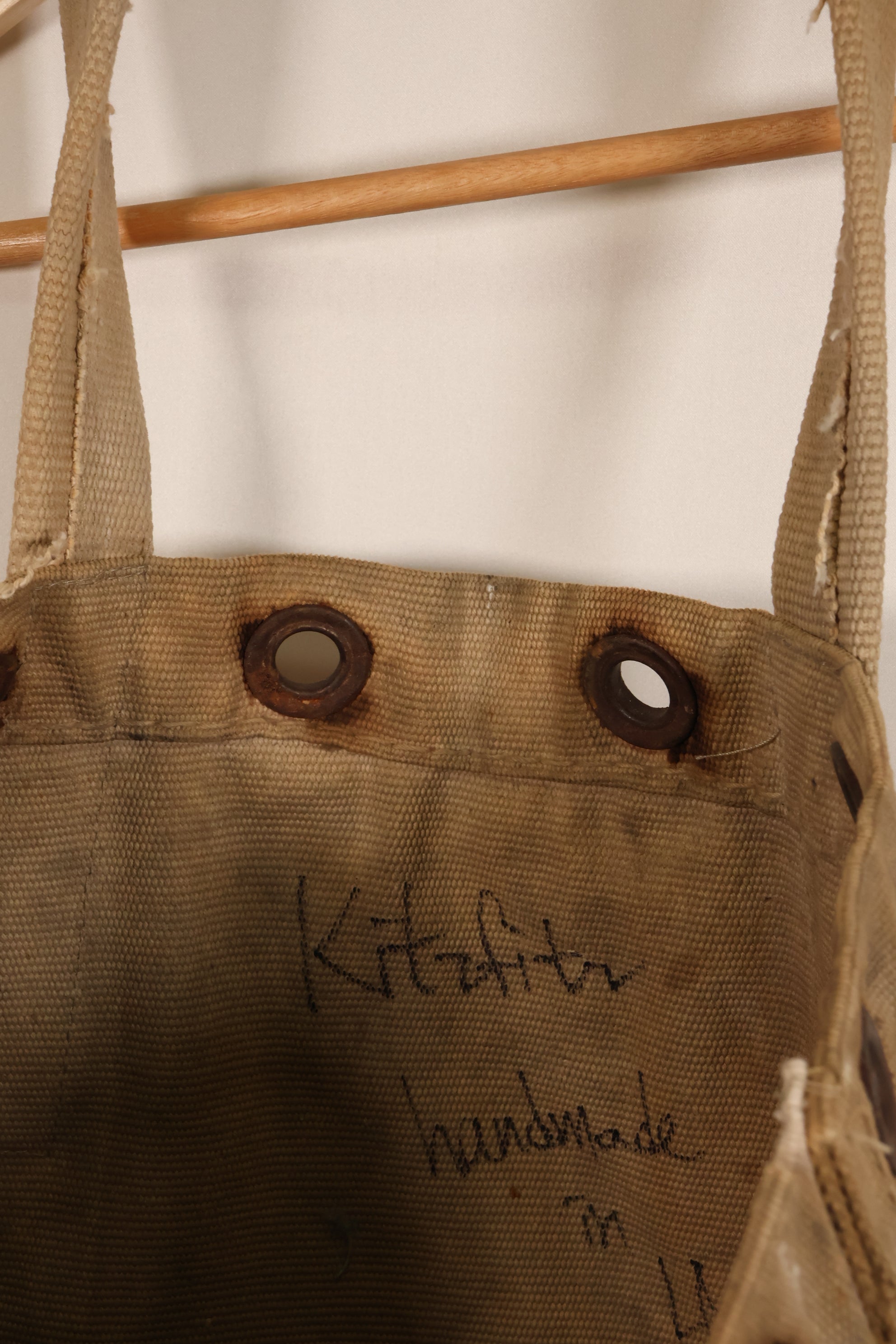 オーダーメイド品　WWII アメリカ海軍　ダッフルバッグ改造　スヌーピーモチーフ　LA Kitzfitz 製