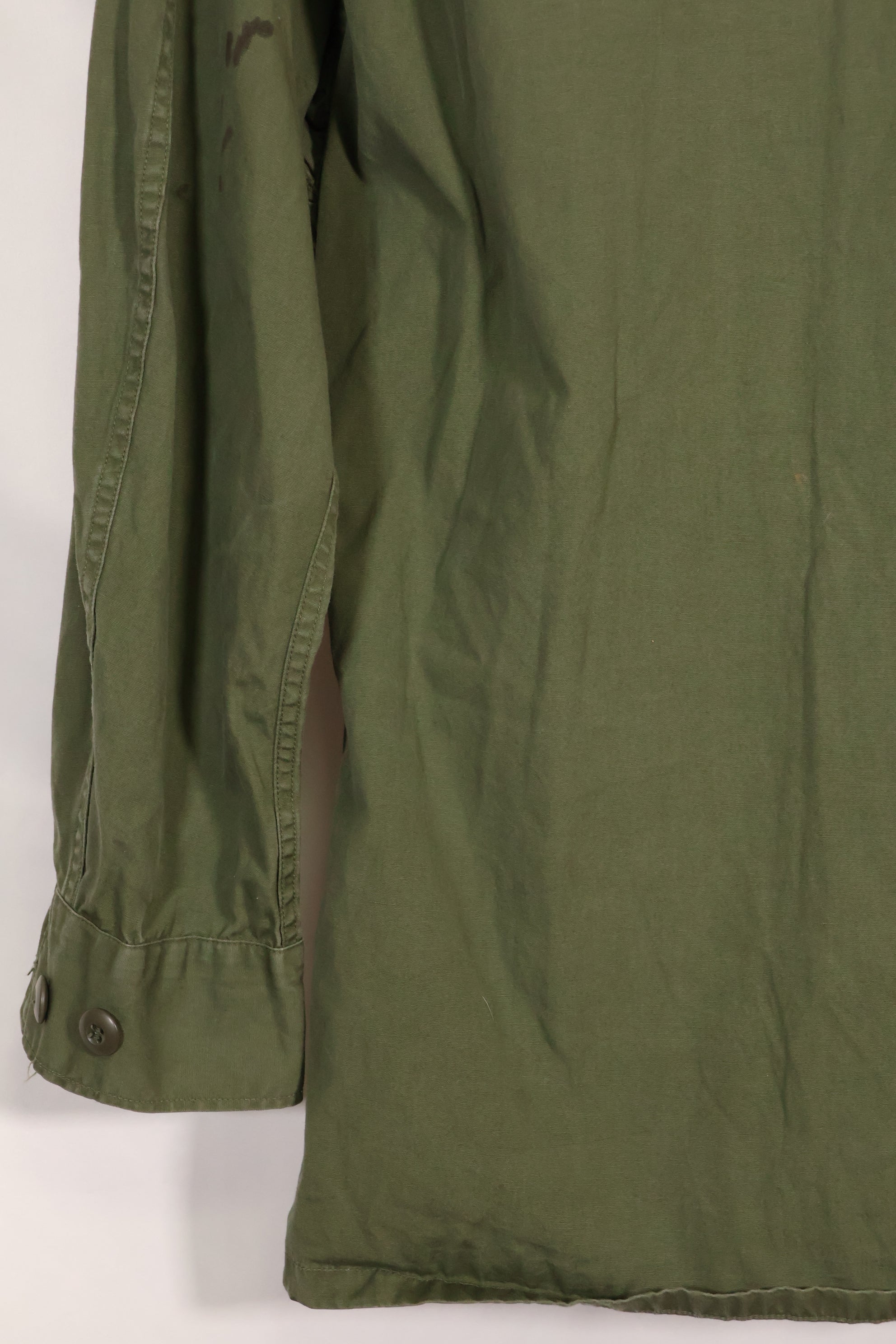 เสื้อแจ็คเก็ต Jungle Fatigue รุ่น SR 2nd Model ประมาณปี 1966-67 (ไม่มี Epaulettes) - มือสอง