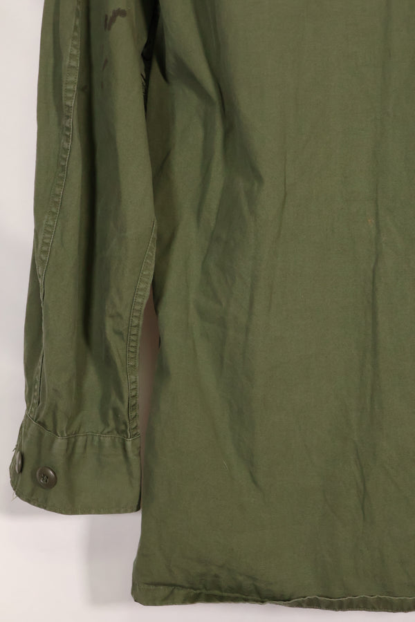 เสื้อแจ็คเก็ต Jungle Fatigue รุ่น SR 2nd Model ประมาณปี 1966-67 (ไม่มี Epaulettes) - มือสอง