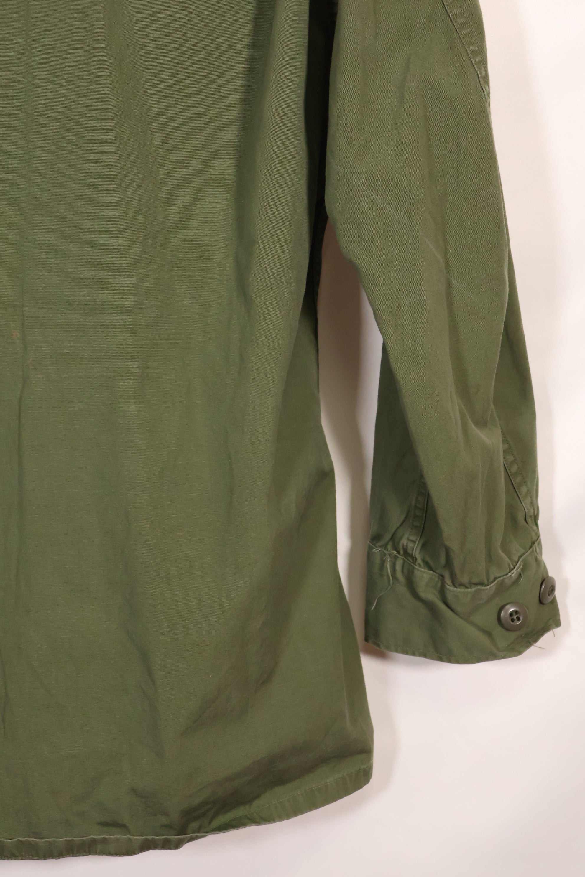 เสื้อแจ็คเก็ต Jungle Fatigue รุ่น SR 2nd Model ประมาณปี 1966-67 (ไม่มี Epaulettes) - มือสอง
