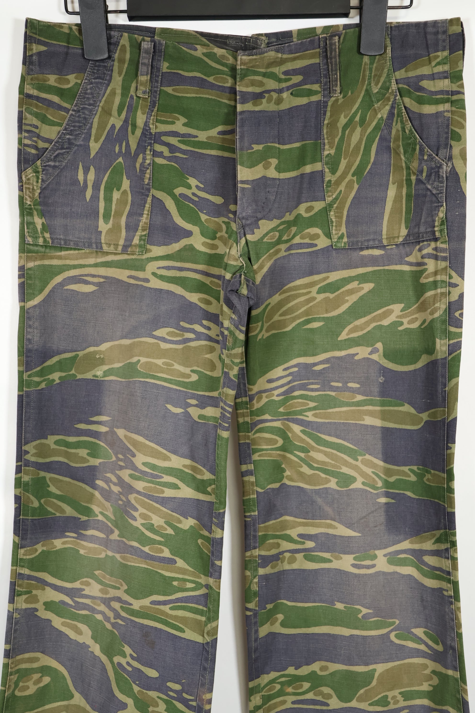 実物　1970年代　レイトウォー　タイガーストライプ　パンツ　中古品