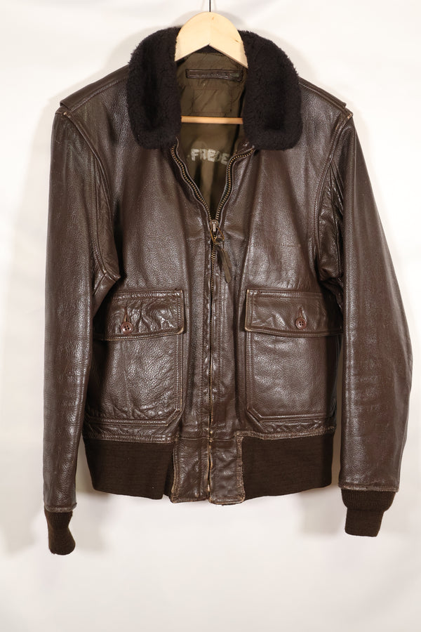 1970年代後半ロット　契約タグ欠損　G-1　インターメディエートゾーン　フライトジャケット　中古品