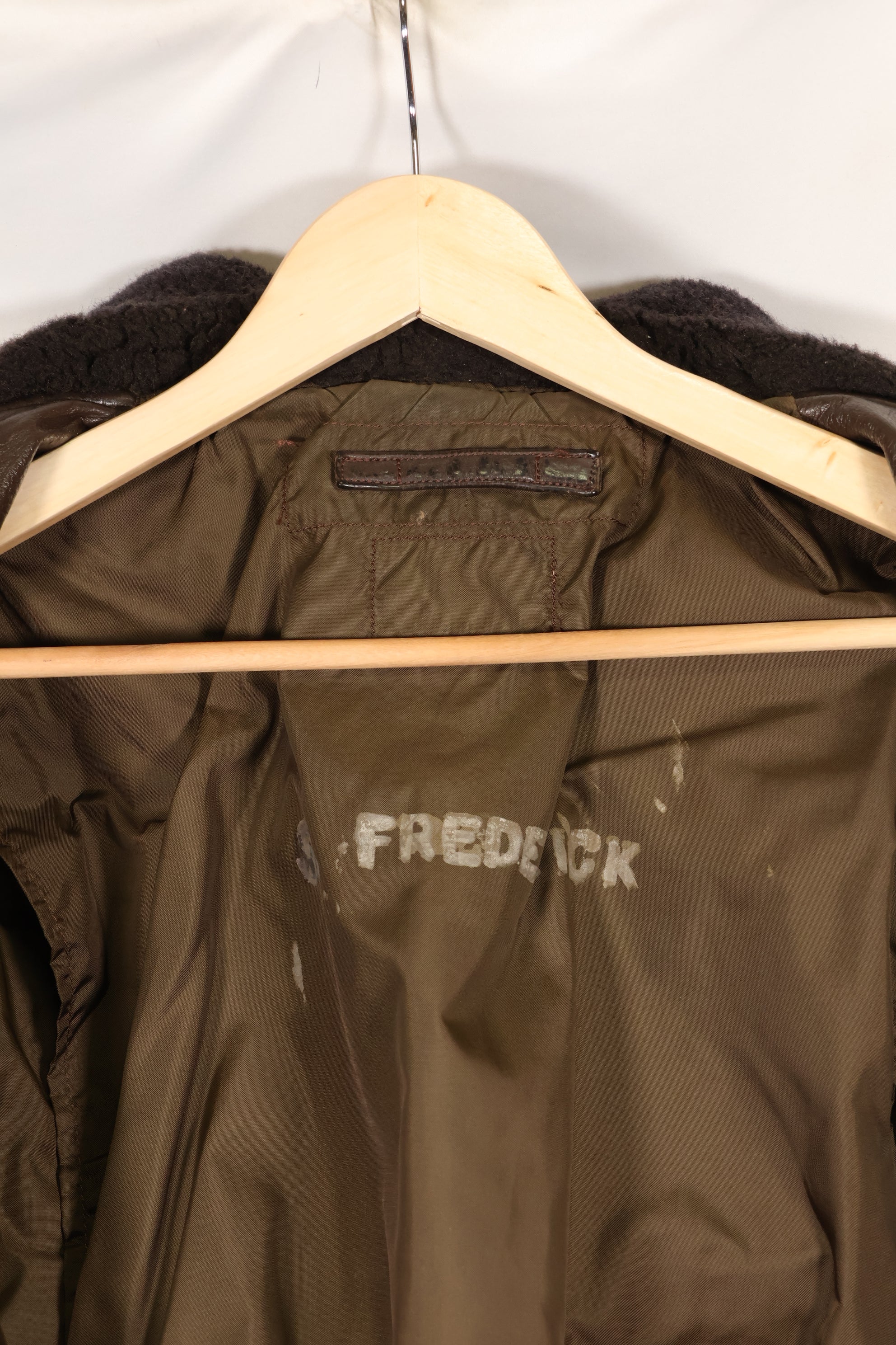 1970年代後半ロット　契約タグ欠損　G-1　インターメディエートゾーン　フライトジャケット　中古品