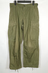 実物　1969年製　4th Model ジャングルファティーグ　SMALL-SHORT　パンツ　中古品