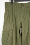 実物　1969年製　4th Model ジャングルファティーグ　SMALL-SHORT　パンツ　中古品