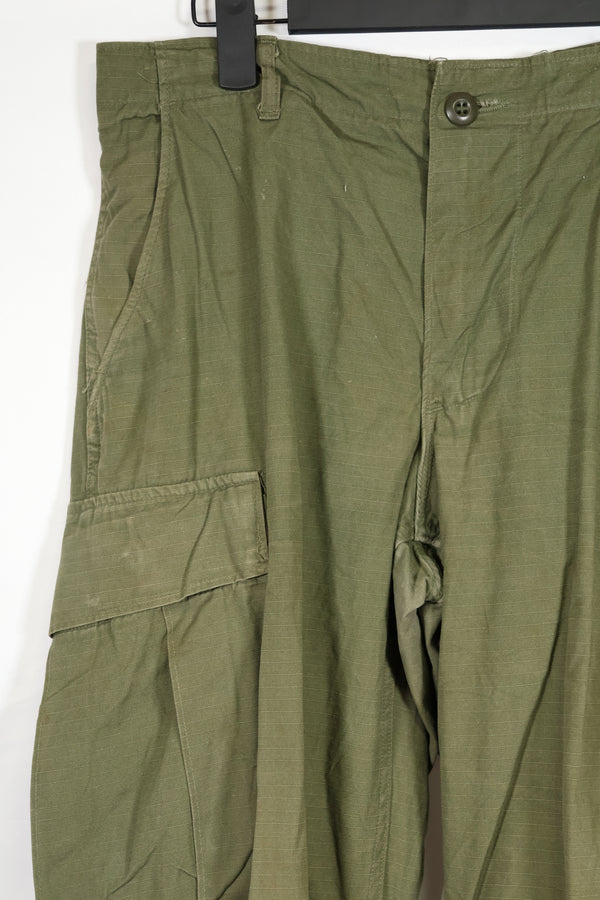 実物　1969年製　4th Model ジャングルファティーグ　SMALL-SHORT　パンツ　中古品