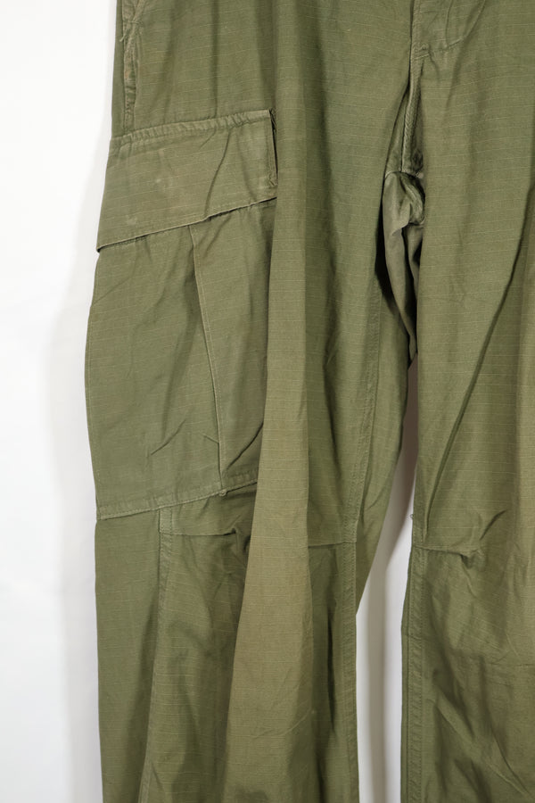 実物　1969年製　4th Model ジャングルファティーグ　SMALL-SHORT　パンツ　中古品