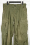 実物　1969年製　4th Model ジャングルファティーグ　SMALL-SHORT　パンツ　中古品