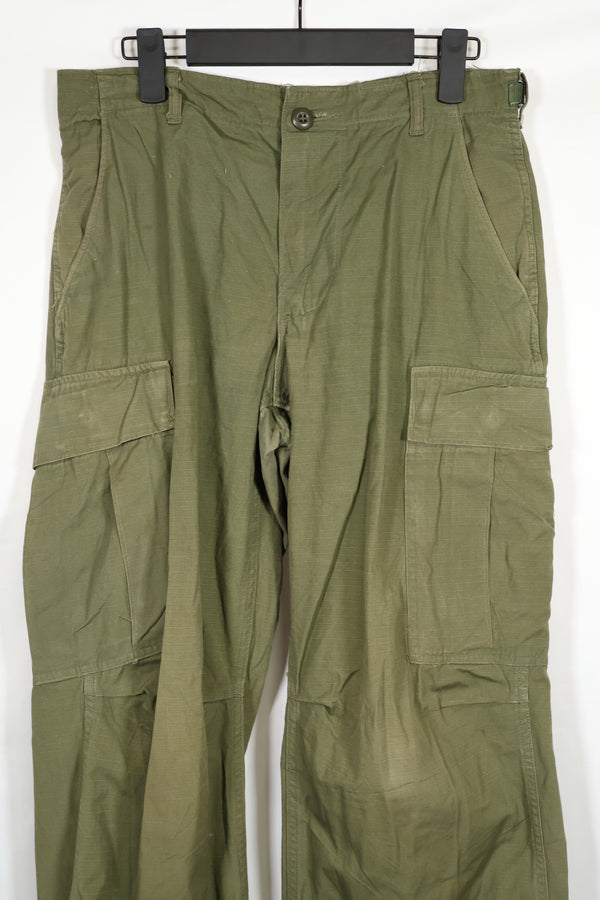 実物　1969年製　4th Model ジャングルファティーグ　SMALL-SHORT　パンツ　中古品