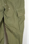 実物　1969年製　4th Model ジャングルファティーグ　SMALL-SHORT　パンツ　中古品