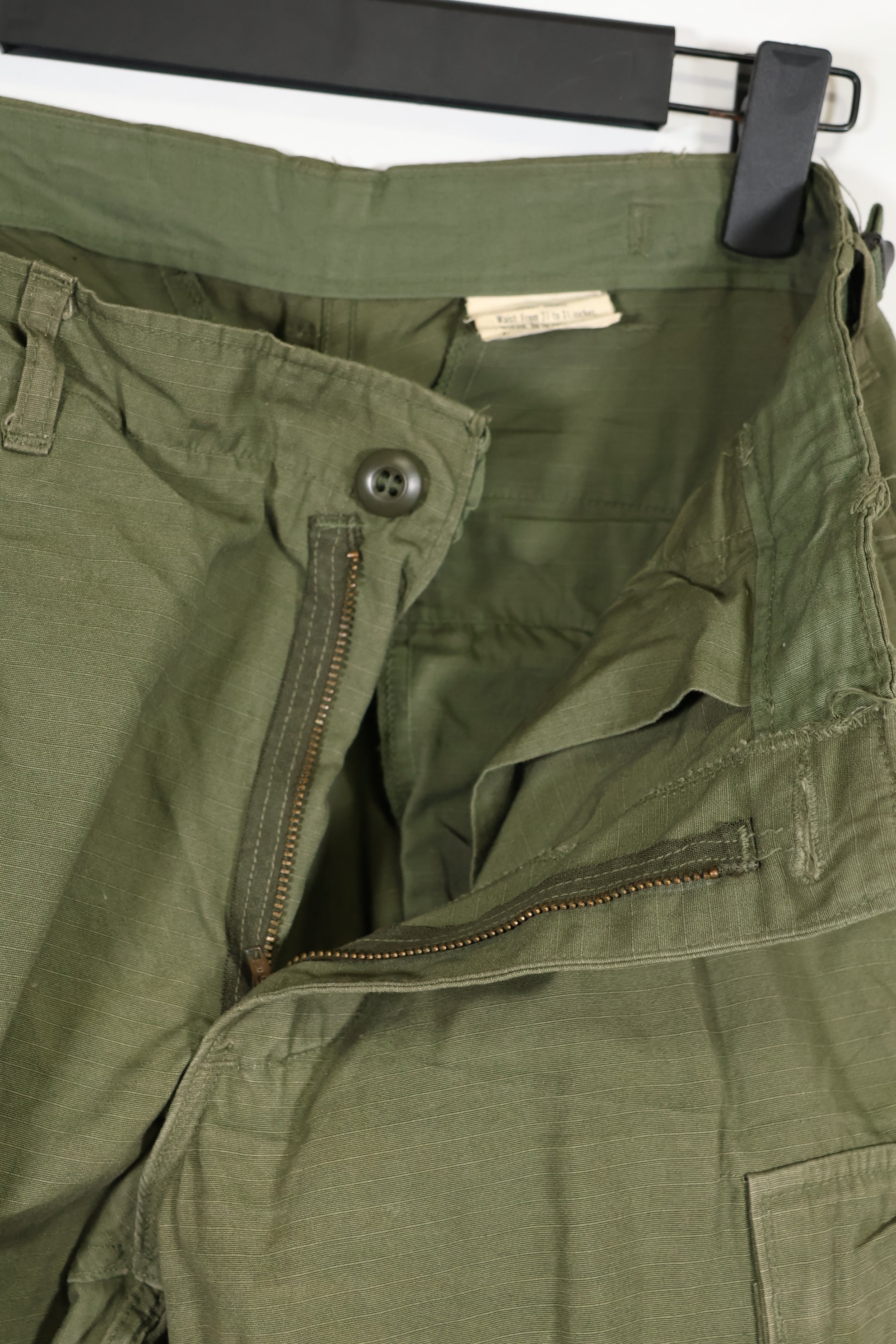 実物　1969年製　4th Model ジャングルファティーグ　SMALL-SHORT　パンツ　中古品
