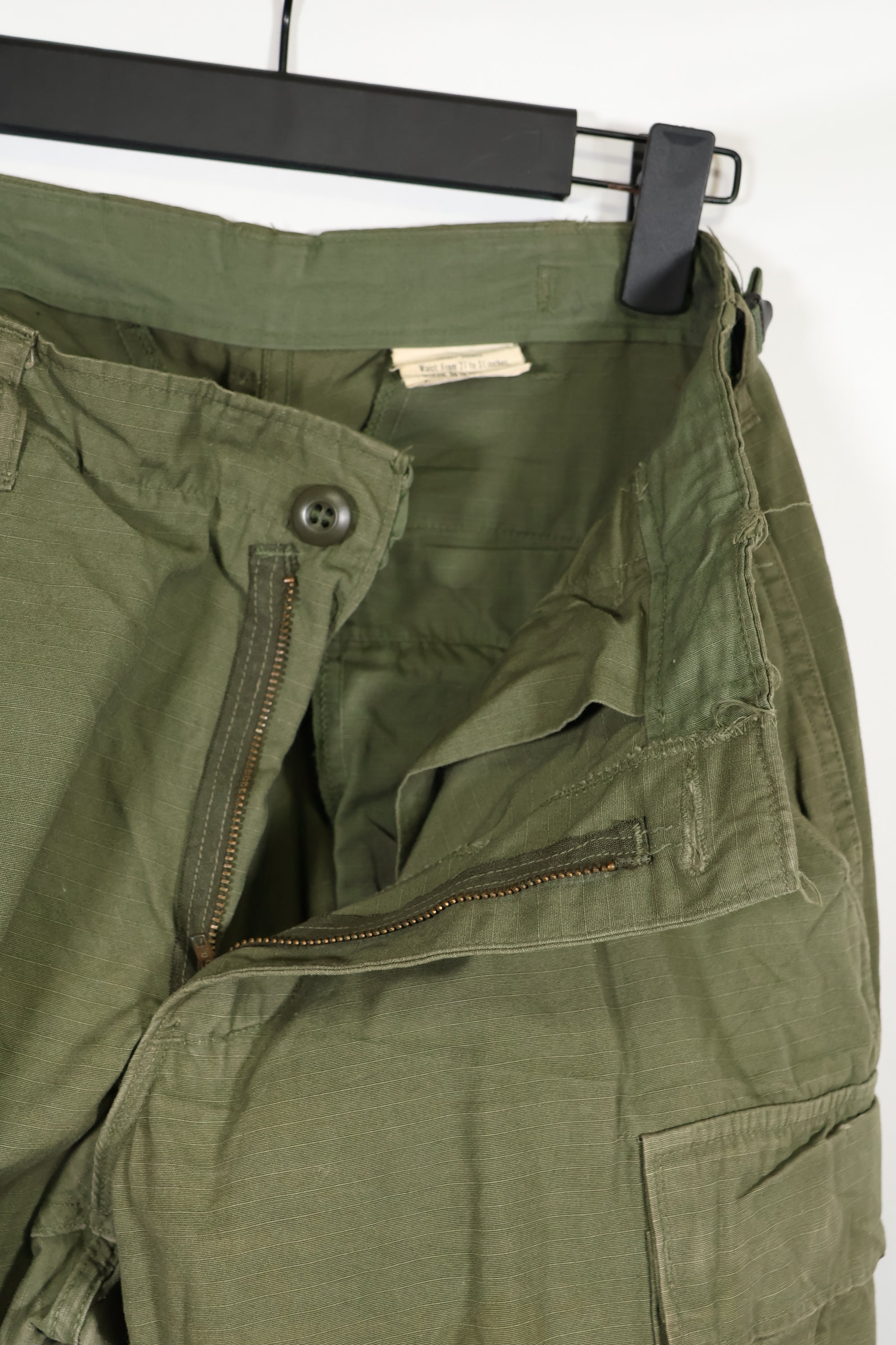 実物　1969年製　4th Model ジャングルファティーグ　SMALL-SHORT　パンツ　中古品