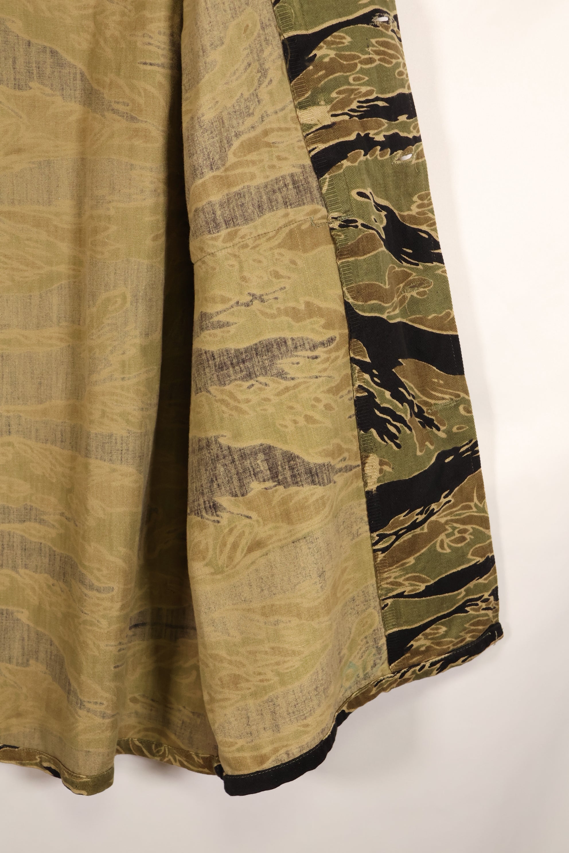 Late 1960s US-M Gold Tiger Tiger Stripe US-cut shirt, in good condition