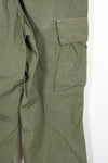 Real Non Ripstop Fabric 1967 3rd Model Jungle Fatigue Pants SMALL-REGULAR Used