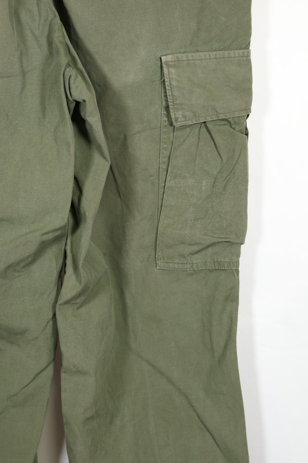 Real Non Ripstop Fabric 1967 3rd Model Jungle Fatigue Pants SMALL-REGULAR Used