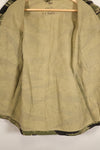 1965年頃　US-L　日本製　沖縄タイガーパターン　タイガーストライプ　シャツ　USカット　半袖　中古品