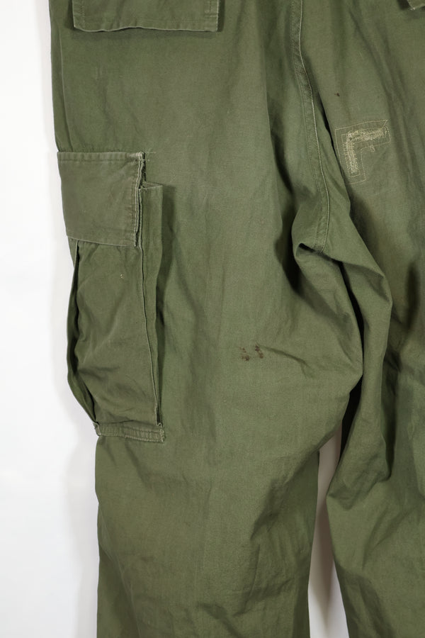 Real Non Ripstop Fabric 3rd Model Jungle Fatigue Pants MEDIUM-REGULAR Used