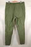 1960s lot, estimated 36 approx USMC P-56 utility pants, used.