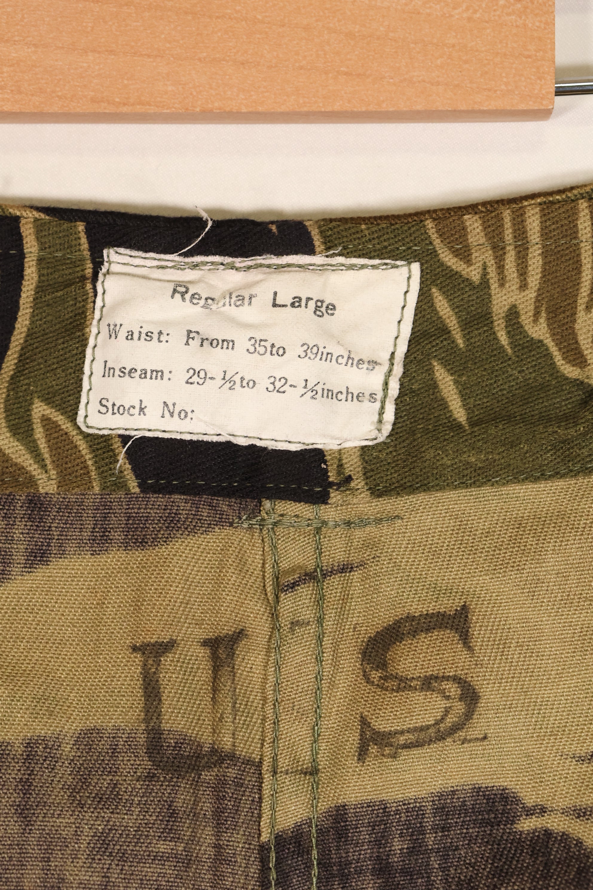 ปลายทศวรรษ 1960, US-L, ของเก่าเก็บ, Gold Tiger, กางเกงทรงอเมริกัน, ไม่สวมใส่