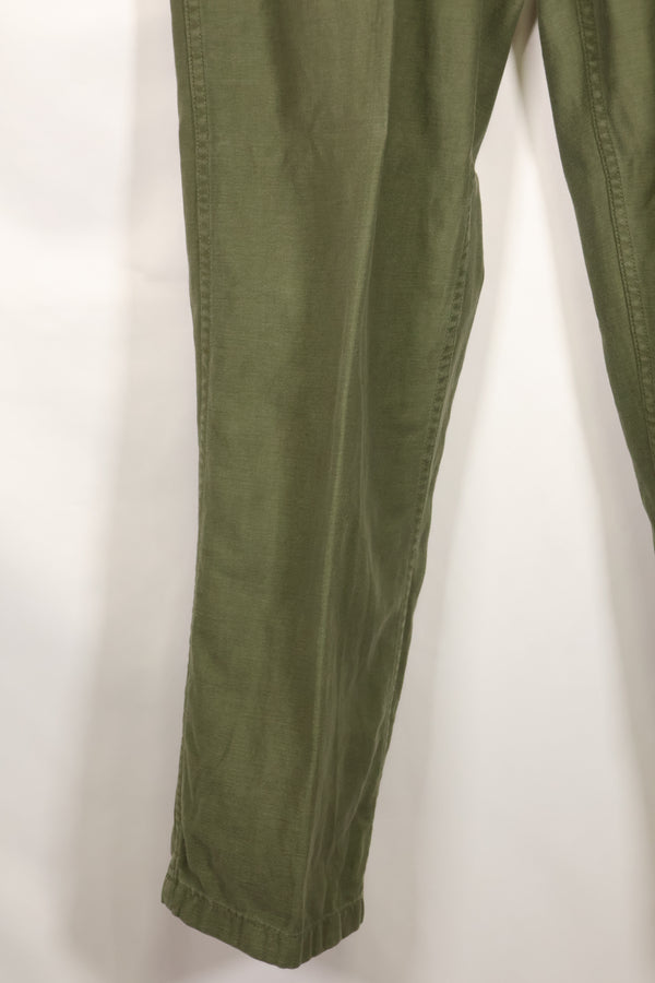1968 Contract 32x31 US Army OG-107 Utility Pants Baker Pants Used B