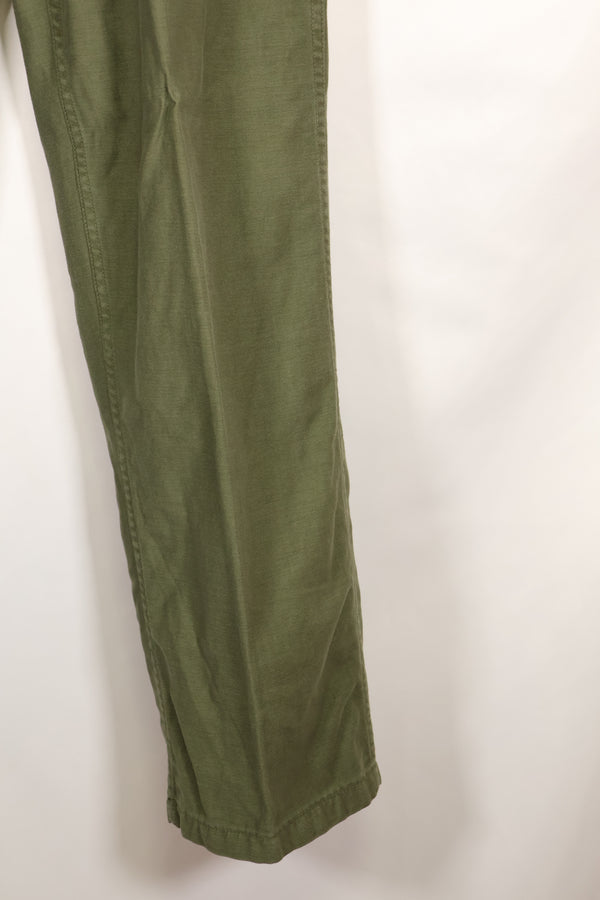 1968 Contract 32x31 US Army OG-107 Utility Pants Baker Pants Used B