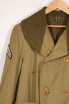 実物　1940年代　アメリカ軍　マッキーノコート　ジープコート　中古品　パッチ後付け