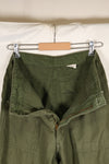 1968 Contract 32x31 US Army OG-107 Utility Pants Baker Pants Used B