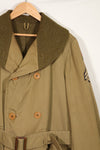 実物　1940年代　アメリカ軍　マッキーノコート　ジープコート　中古品　パッチ後付け