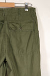 1968 Contract 32x31 US Army OG-107 Utility Pants Baker Pants Used B
