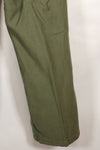 1968 Contract 32x31 US Army OG-107 Utility Pants Baker Pants Used B
