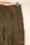 1963年頃　南ベトナム　ARVN　アメリカ人アドバイザー　ローカルメイド Windproof迷彩　上下セット　中古品