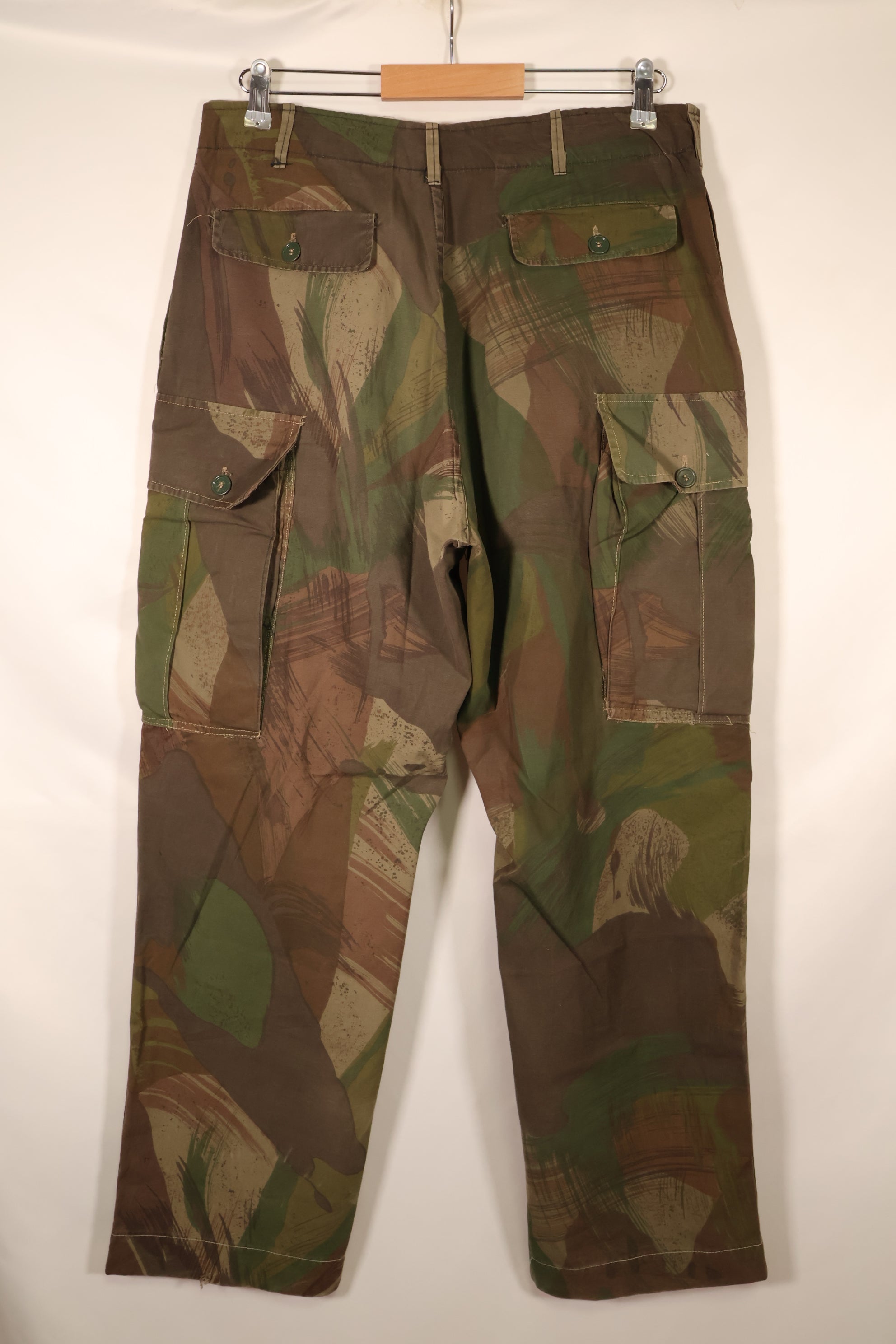1963年頃　南ベトナム　ARVN　アメリカ人アドバイザー　ローカルメイド Windproof迷彩　上下セット　中古品