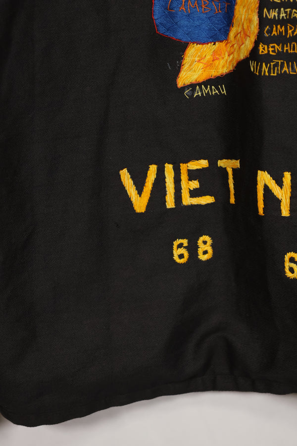 แจ็คเก็ตทัวร์สงครามเวียดนามแท้ยุค 1960 68-69 มือสอง