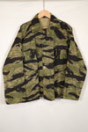 Real Okinawa Tiger Tiger Stripe Shirt Taylor Made Cut Used