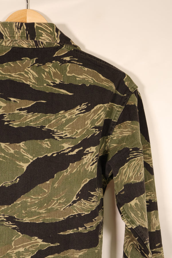 Circa 1965–66 | A-M | Okinawa Tiger | JWD | Asian Cut | Tiger Stripe Shirt | Minimal Fading | Used