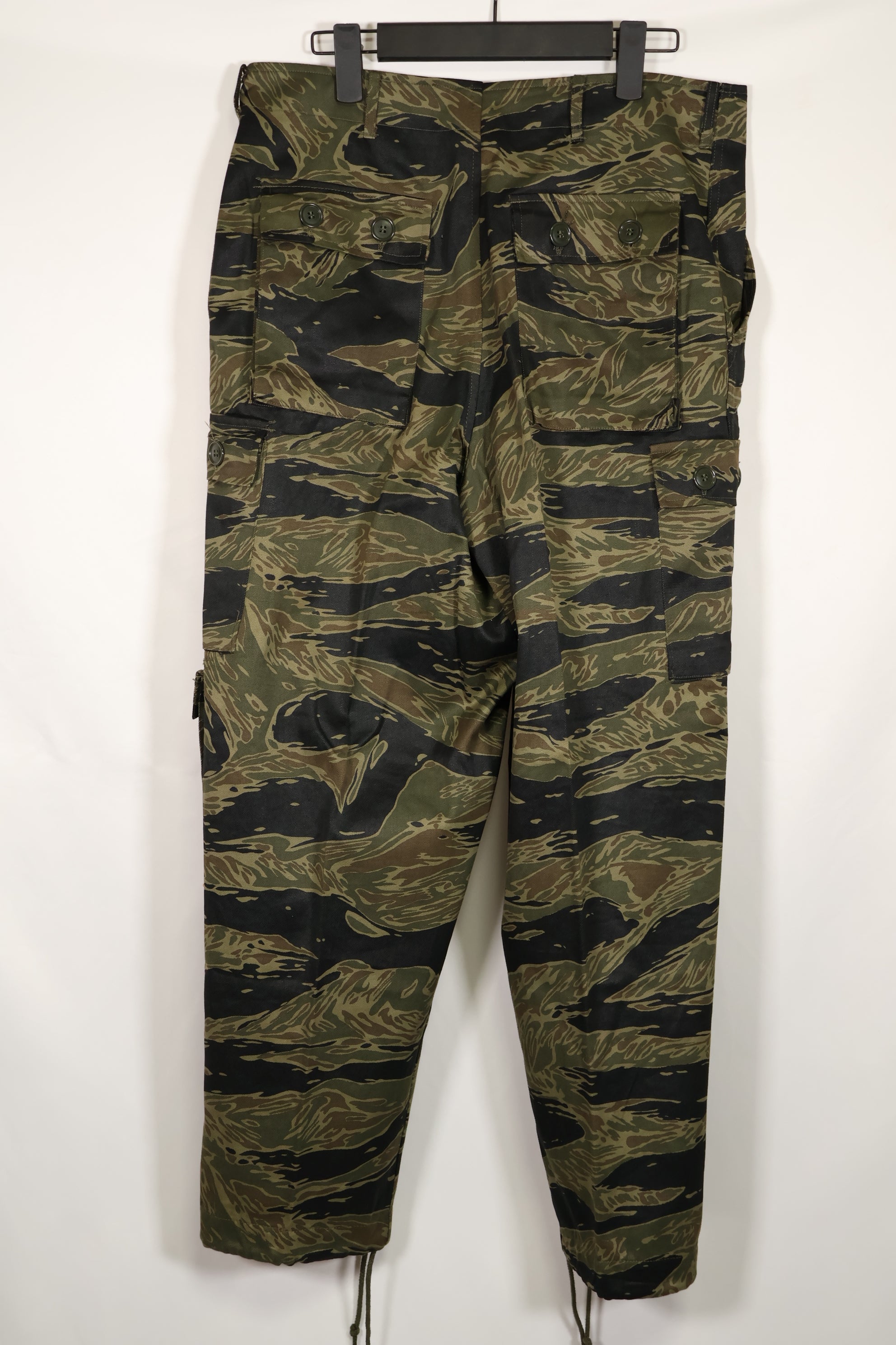 Real Deadstock US Cut Silver Tiger Stripe Pants US-M with alterations B