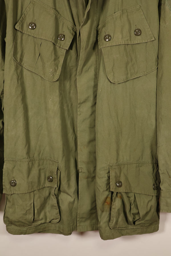 แจ็กเก็ตสนามแบบ Jungle Fatigue รุ่นแรก L-L ปี 1963 – ได้ซ่อมแซมแล้ว – มือสอง