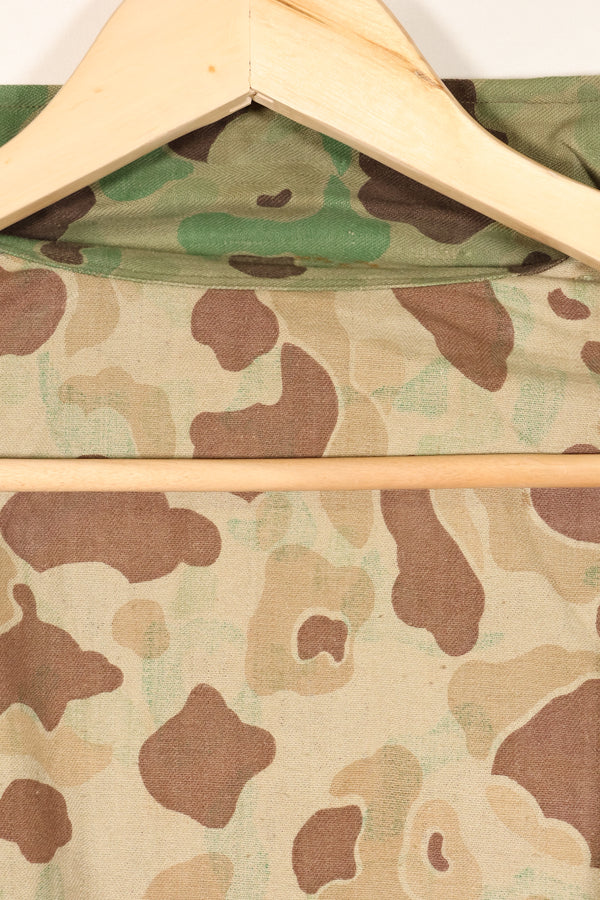 ช่วงปี 1940-1950 ผลิตในญี่ปุ่น แจ็คเก็ตตัดเย็บลายพรางฟร็อกสกิน ผ้า HBT สภาพดีเยี่ยม สินค้ามือสอง