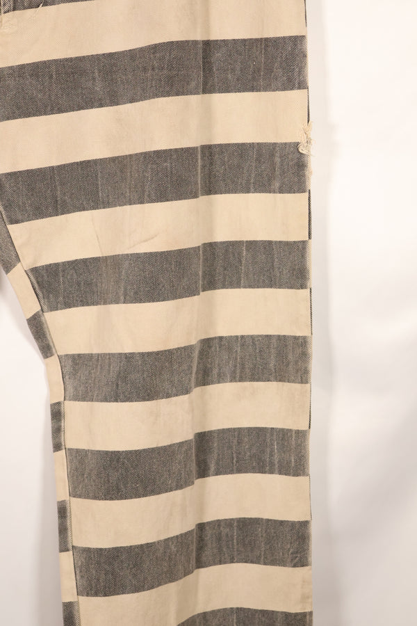 ช่วงปี 1930-1940 เสื้อผ้าคอสตูมภาพยนตร์ฮอลลีวูด สหรัฐอเมริกา กางเกงนักโทษ กางเกงนักโทษมือสอง