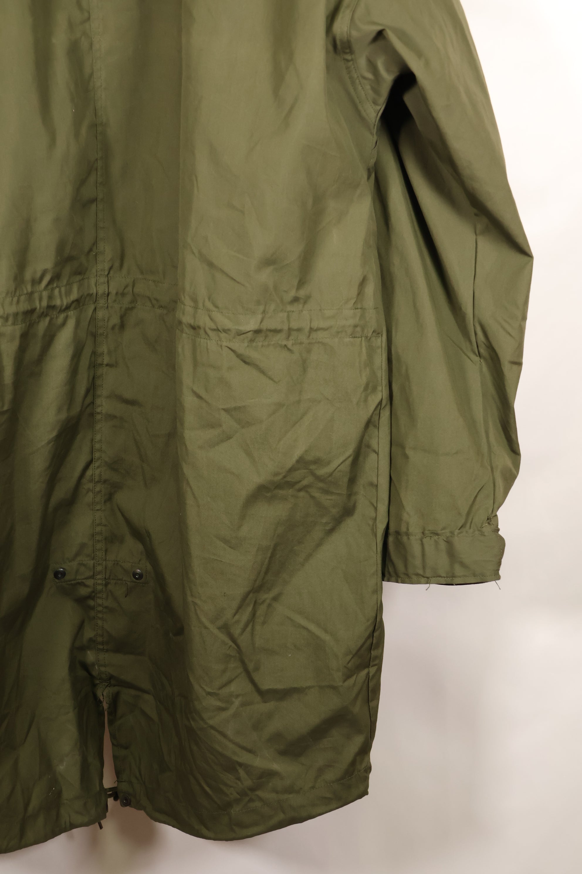 สัญญาปี 1973 M-R M65 เสื้อฮู้ดฟิลด์ เสื้อฮู้ดหางปลา แทบไม่เคยใช้ ไม่มีฮู้ด