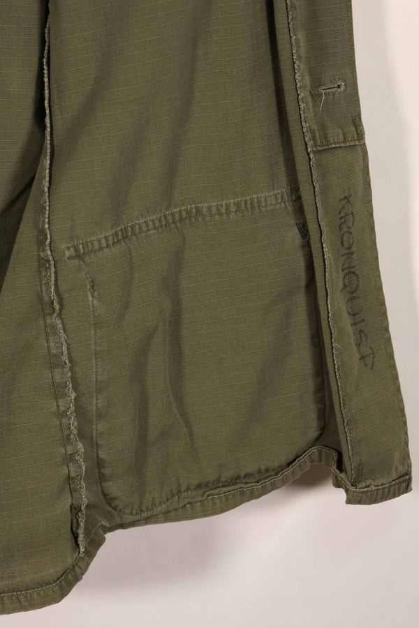 Real 1968 4th Model Jungle Fatigue Jacket S-R Used